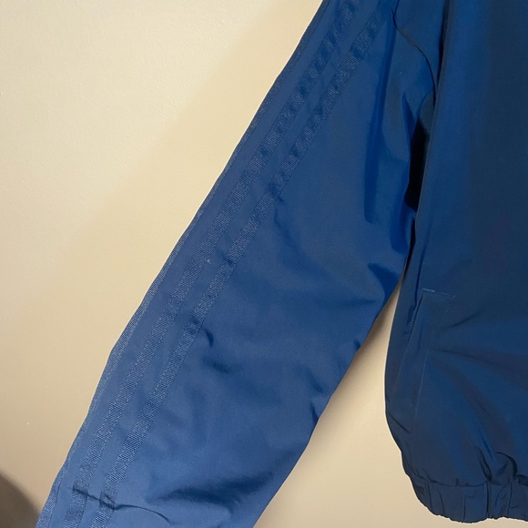 Adidas Blue Bomber Jacket - Picture 3 of 11